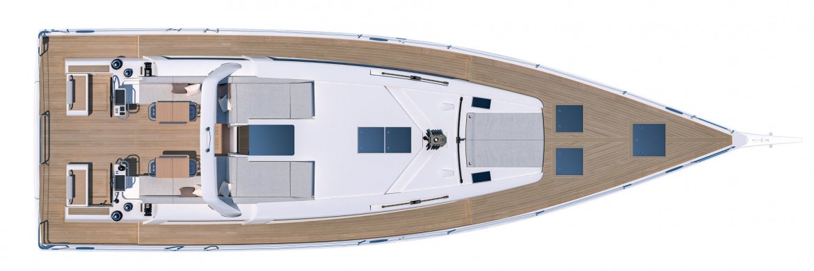Beneteau Oceanis Yacht 54 renderings 17