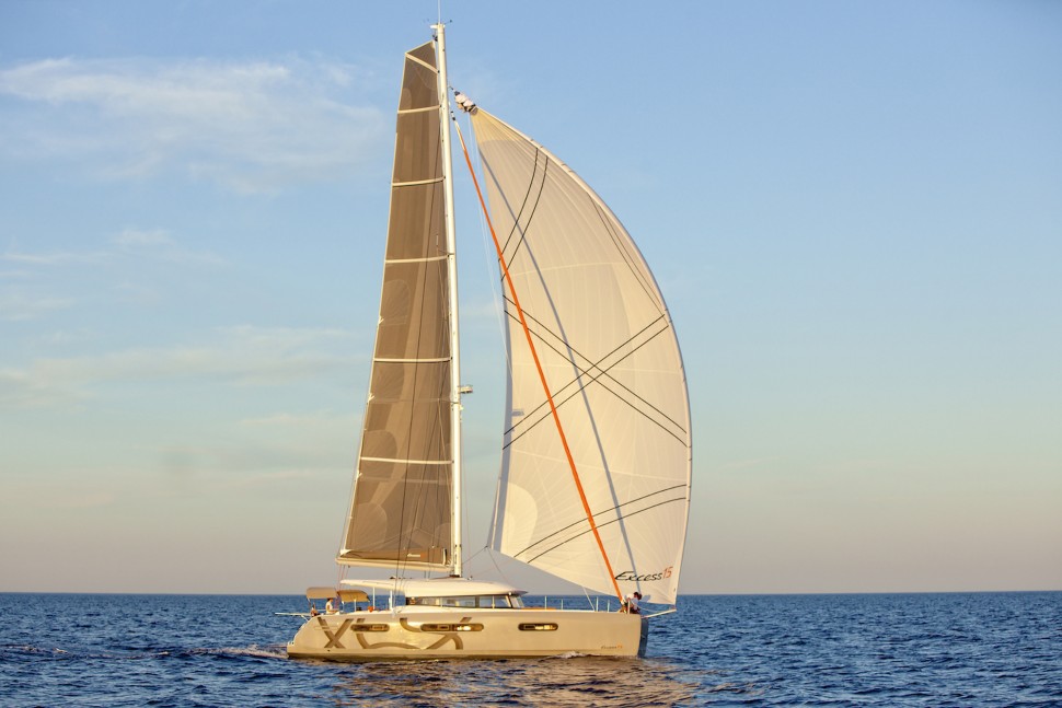 Excess 15 Catamaran sunset sail 5