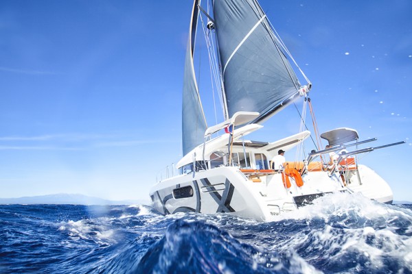 Excess 12 Catamaran Port Navigation4