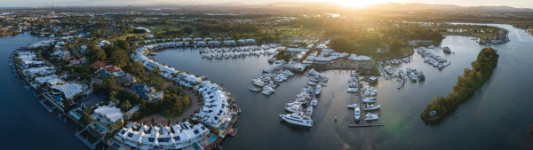 Sanctuary Cove Marina - Come and See 36 Degrees Brokers at the Show