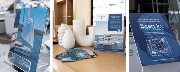 AOWBS 36 Brochures and Sign In Stand