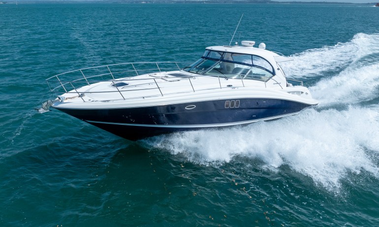 Searay 44 1 Port Bow