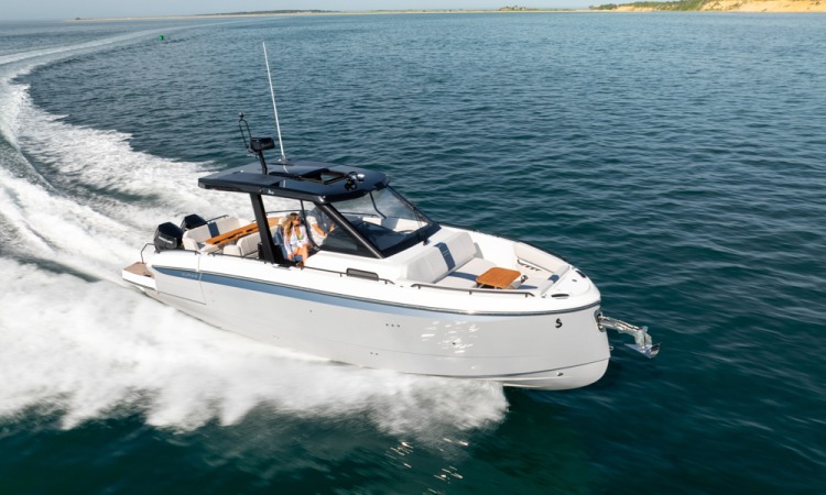 11 beneteau gran turismo 35 alpine running shot aerial wake2