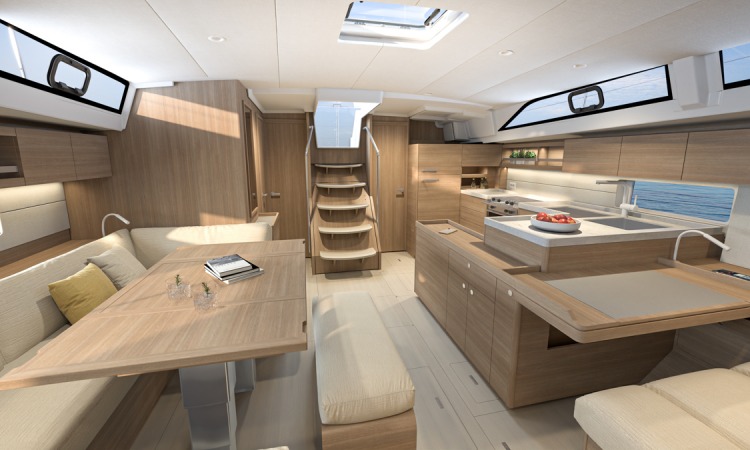 Beneteau Oceanis 52 Interior