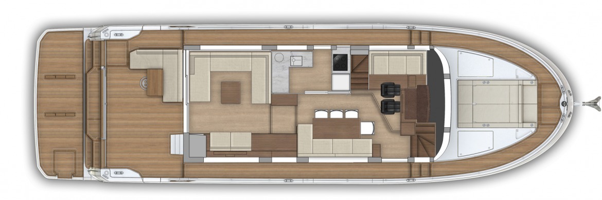 Grand Trawler 62 layout 6