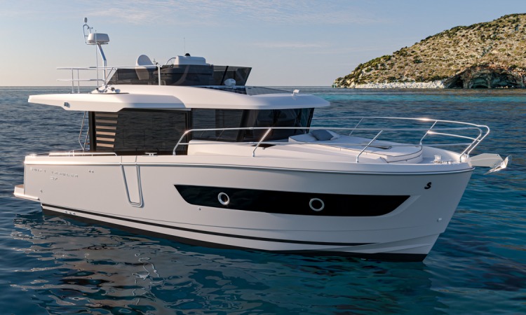 SWIFT TRAWLER 37 FLYBRIDGE IMAGE RENDERING 2