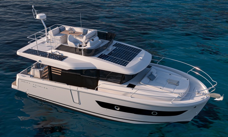 SWIFT TRAWLER 37 FLYBRIDGE IMAGE RENDERING 3