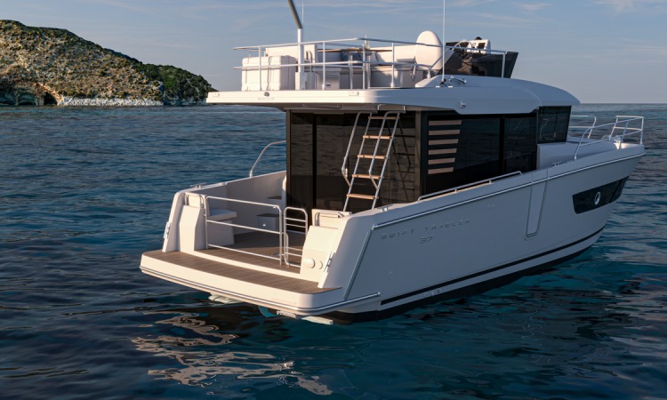 SWIFT TRAWLER 37 FLYBRIDGE IMAGE RENDERING