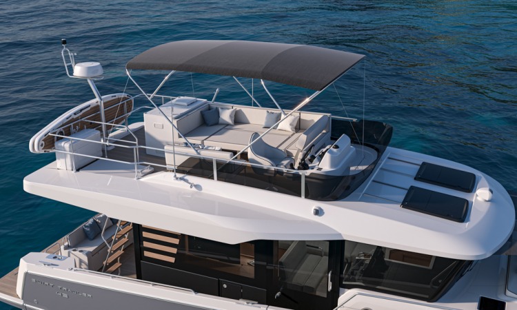 SWIFT TRAWLER 43 FLYBRIDGE IMAGE RENDERING 28