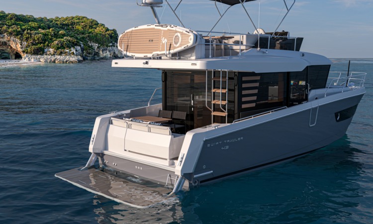 SWIFT TRAWLER 43 FLYBRIDGE IMAGE RENDERING 35