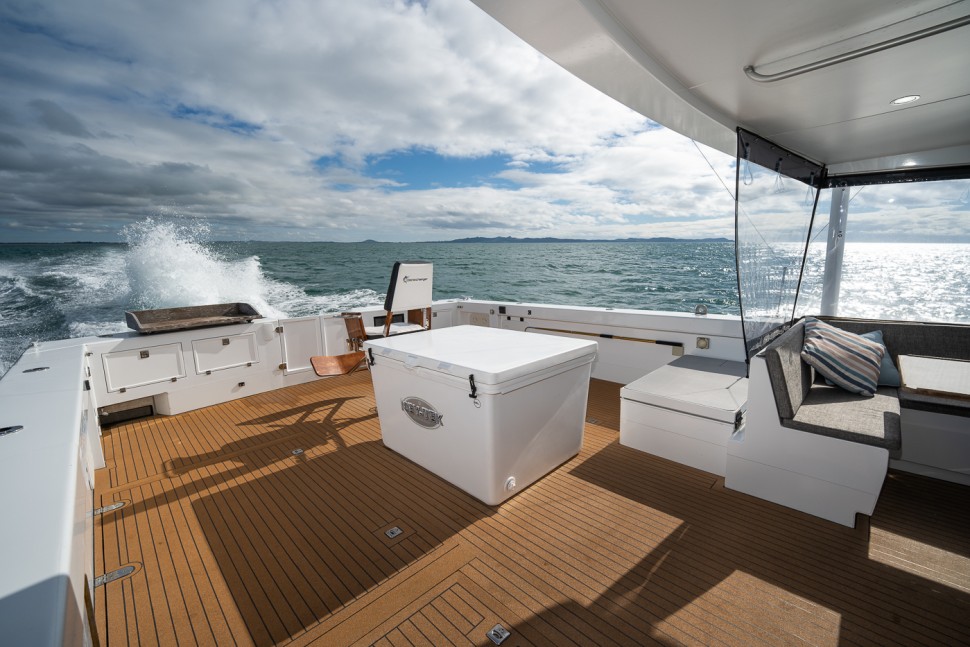 Backwater Marine 15 Gamechanger 08 Aft Facing Cockpit