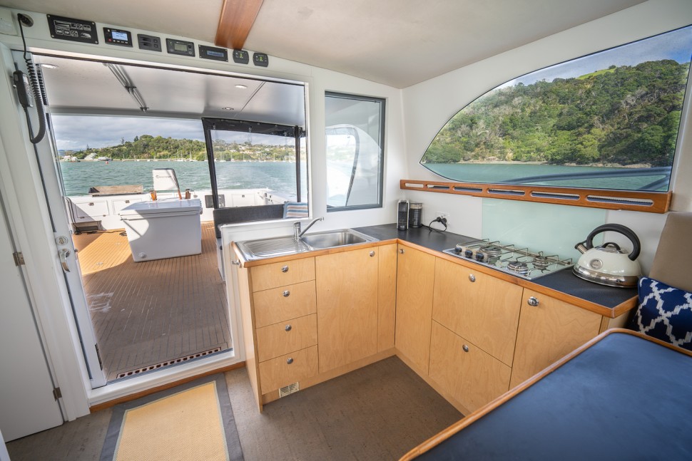 Backwater Marine 15 Gamechanger 13 Galley