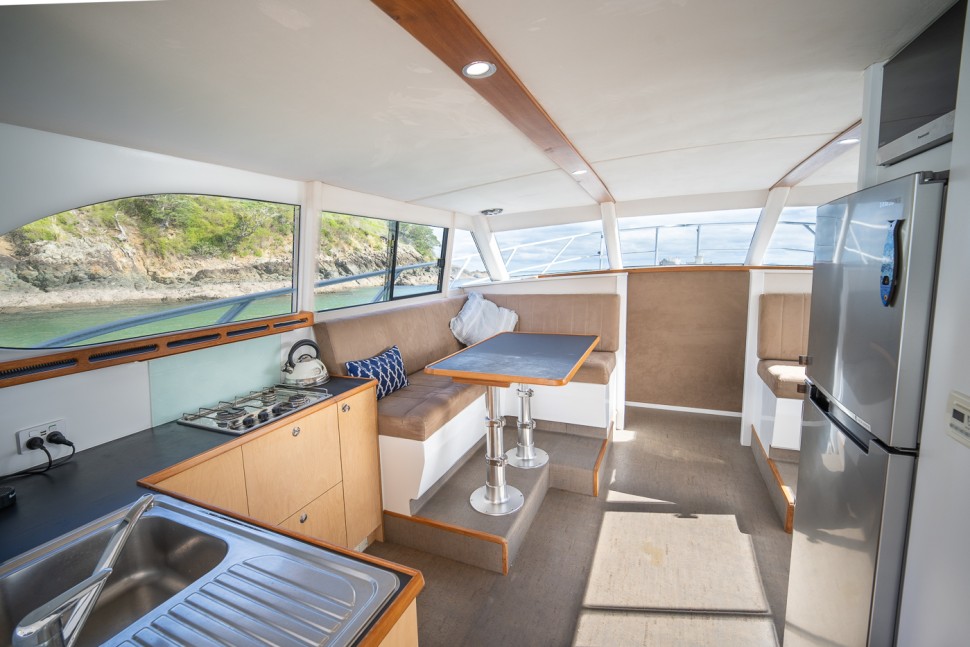 Backwater Marine 15 Gamechanger 14 Main Saloon