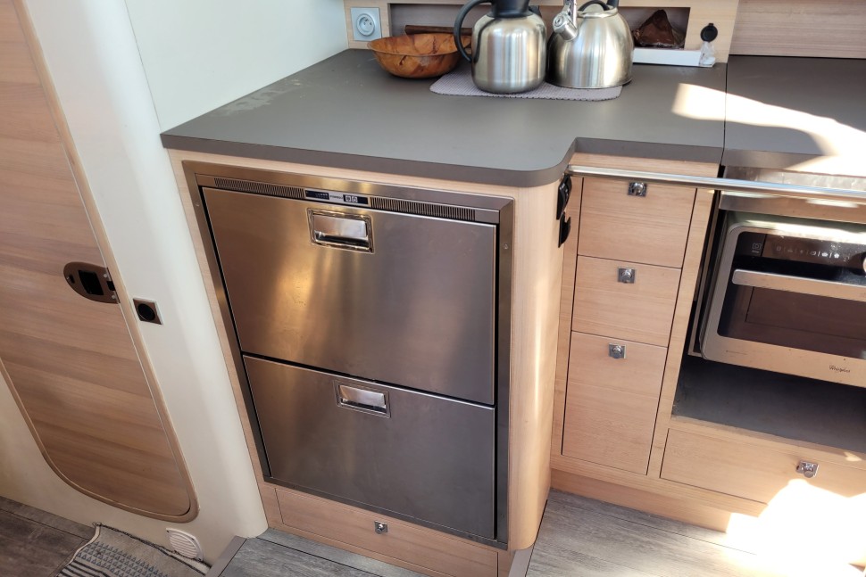 Explorer 50 12 galley fridges