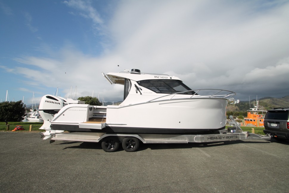 Herley 2 Stbd side loading door open