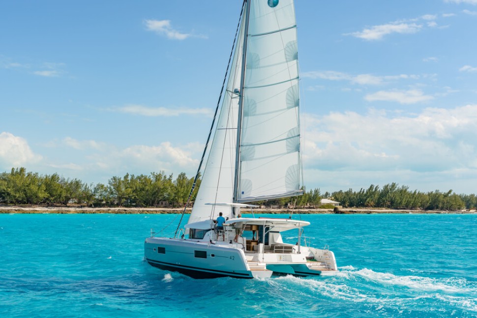 Lagoon 42 sailing 2