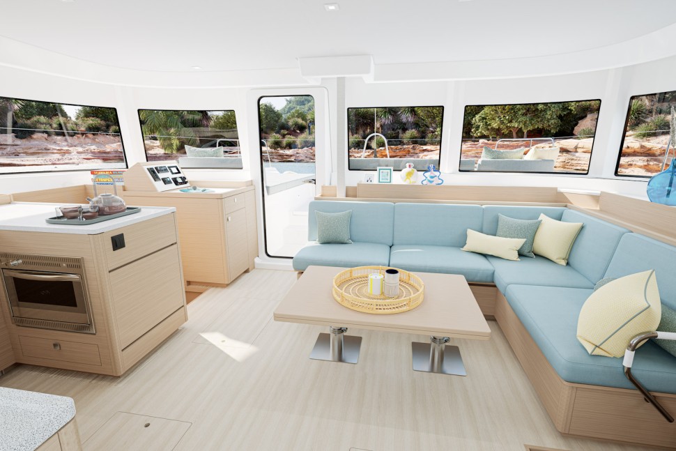 Lagoon 47 interior 1