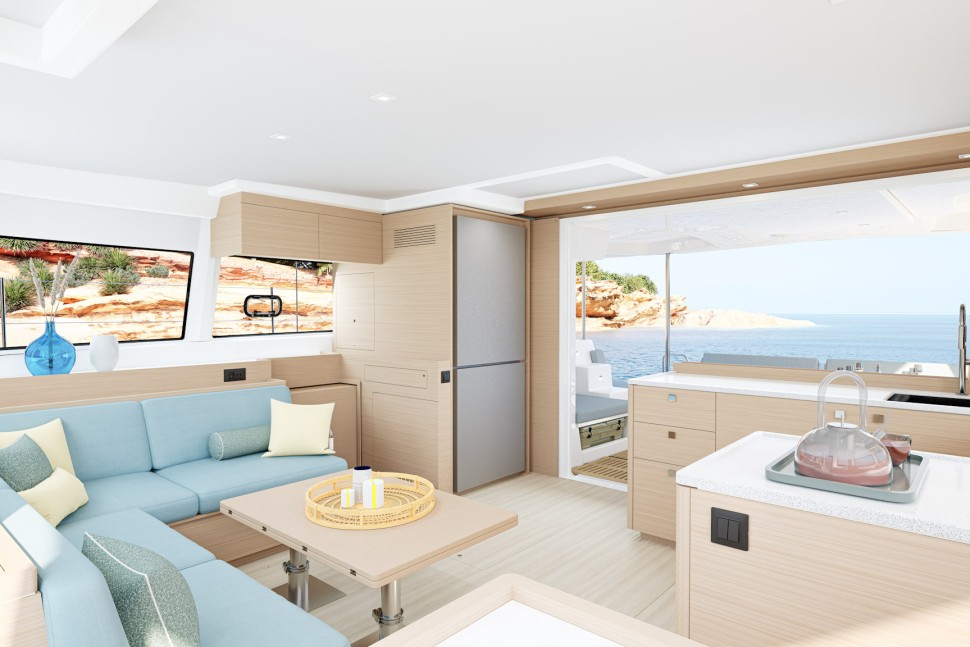 Lagoon 47 interior 12