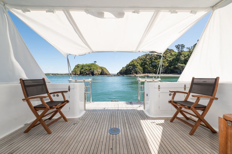 Pacific Dancer Roger Hill 14m 06 cockpit