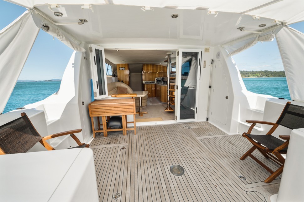 Pacific Dancer Roger Hill 14m 09 cockpit forward