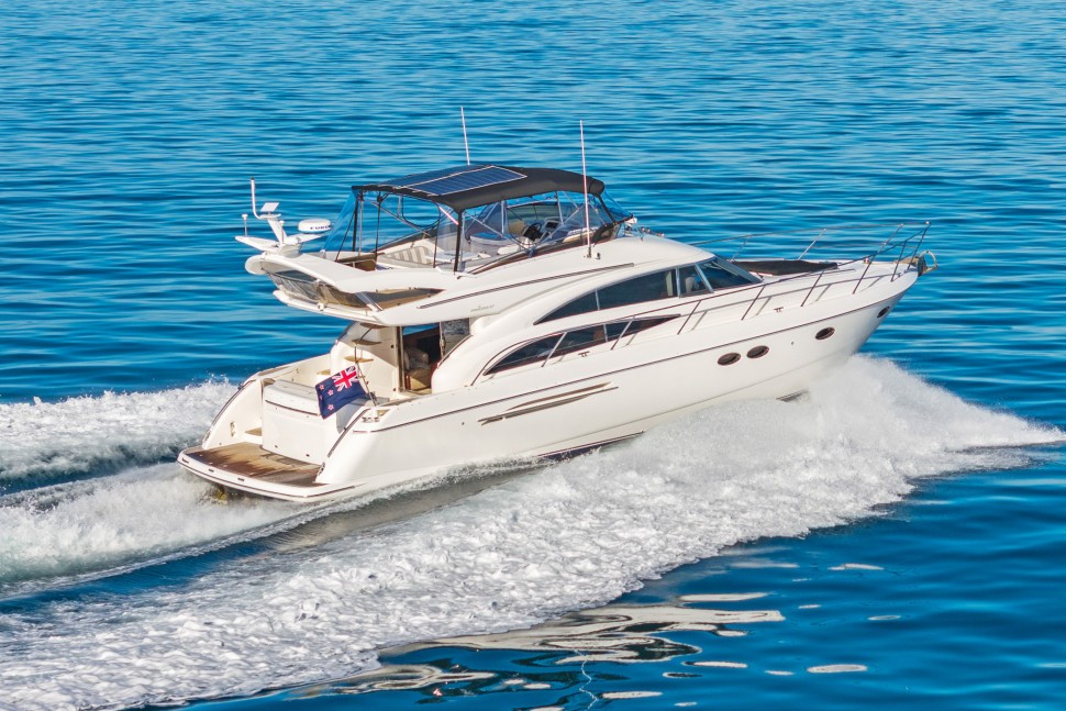 Princess 57 1 Starboard Exterior Aft