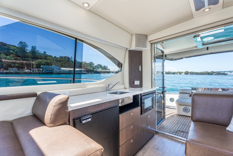 Riviera 3600 014 galley