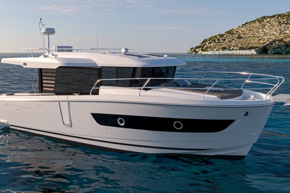 SWIFT TRAWLER 37 SEDAN IMAGE RENDERING 5