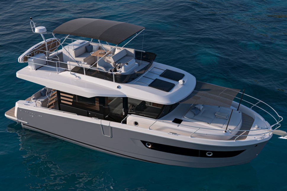 SWIFT TRAWLER 43 FLYBRIDGE IMAGE RENDERING 1