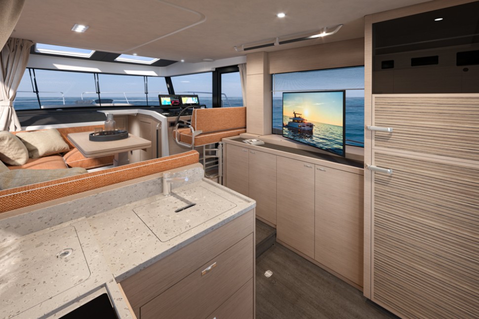 SWIFT TRAWLER 43 FLYBRIDGE IMAGE RENDERING 12
