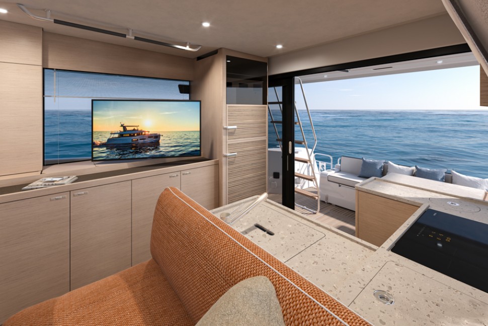 SWIFT TRAWLER 43 FLYBRIDGE IMAGE RENDERING 13