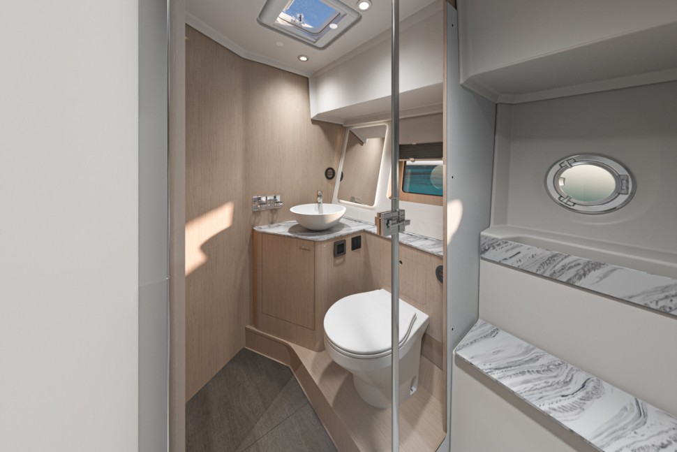 SWIFT TRAWLER 43 FLYBRIDGE IMAGE RENDERING 14