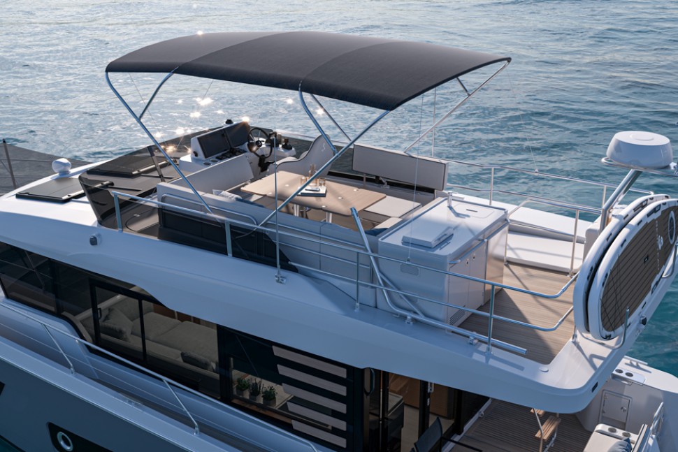 SWIFT TRAWLER 43 FLYBRIDGE IMAGE RENDERING 6