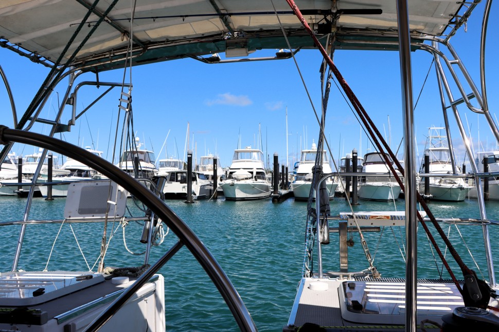 Sandy Jones Innovation cockpit looking aft