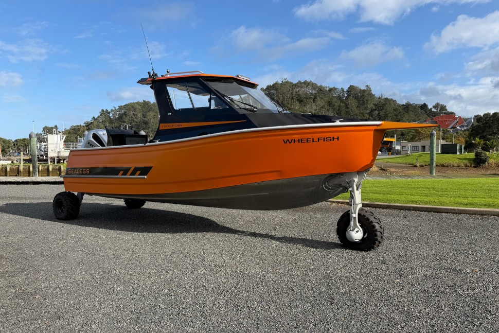 Sealegs 9.5m Alloy Wheelfish 1
