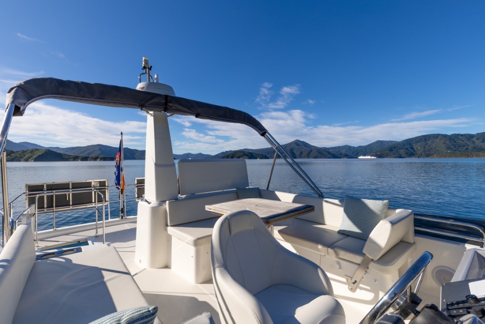 Swift Trawler 17 Flybridge aft
