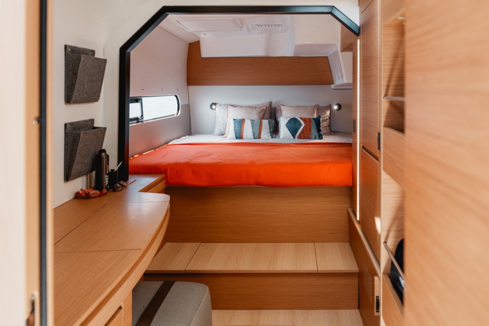 excess 11 riders edition 13 cabin double berth