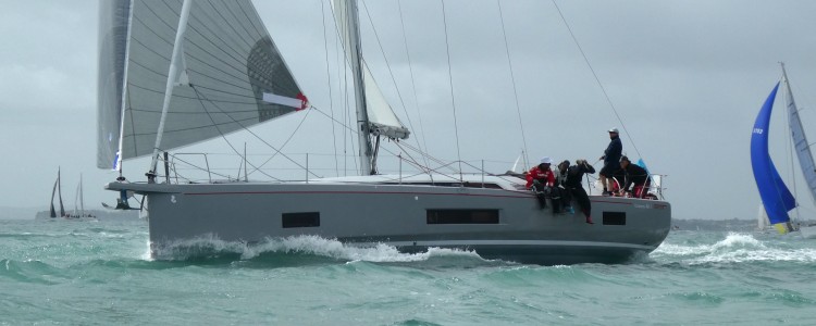 "First library to Russell" on new Beneteau 46.1 in Coastal Classic